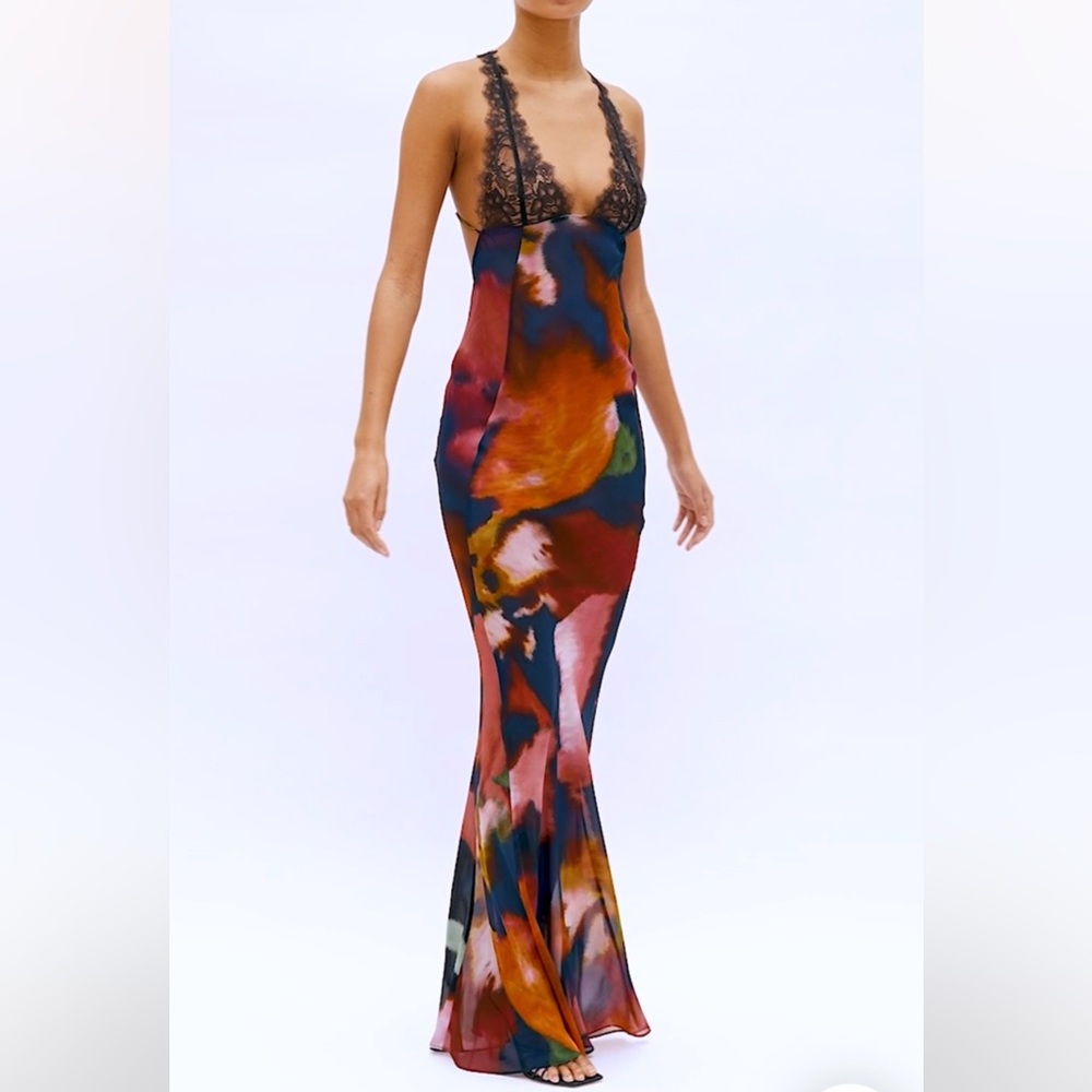 Rat & Boa Paola Floral Slip Dress